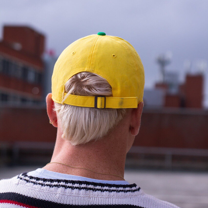 Nike Brazil cap in the iconic yellow and green