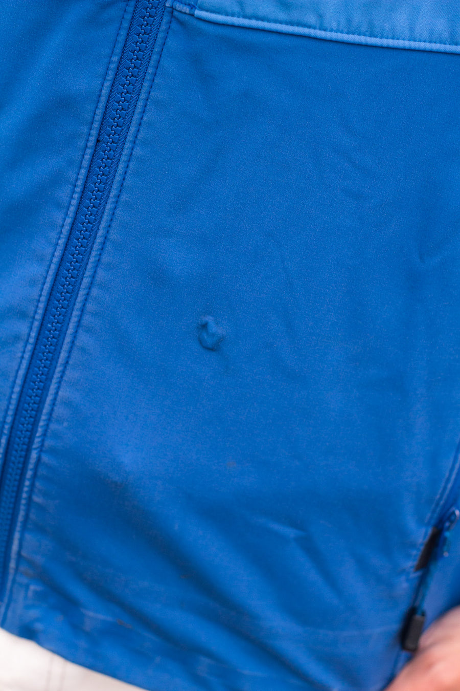 Arc'teryx polartec wind stopper jacket a colourblock blue