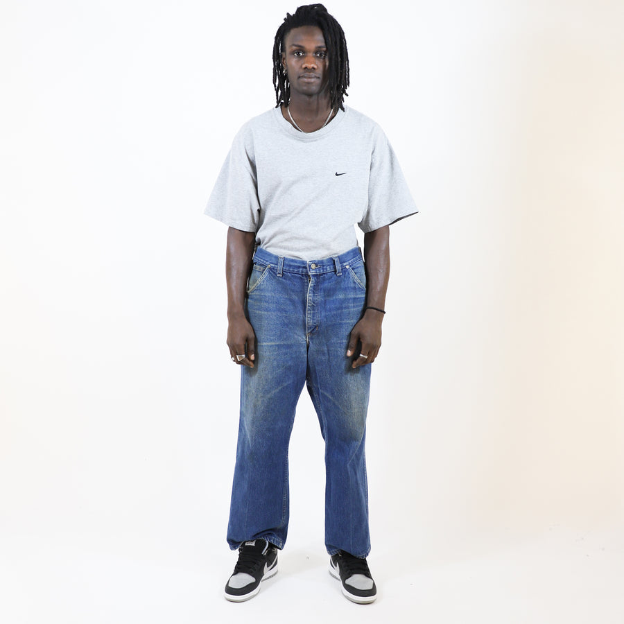 Carhartt 90's White Pocket Logo Denim Jeans in Blue