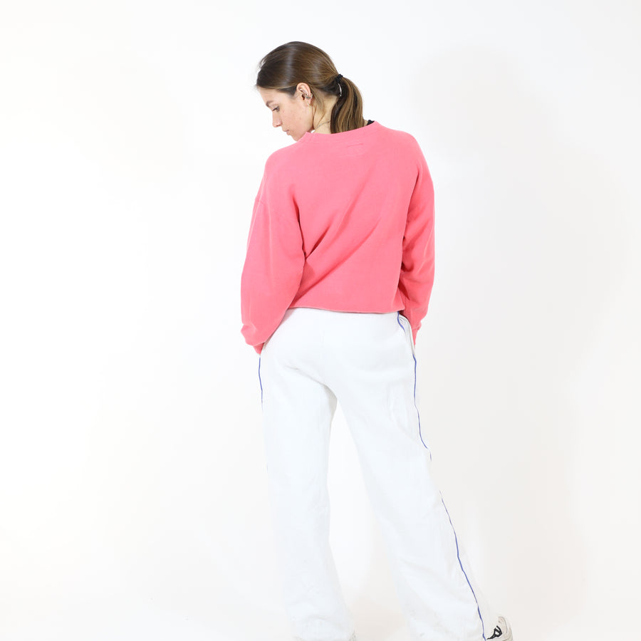Colors of Benetton 90's Spellout Sweatshirt in Pink and Multicolour