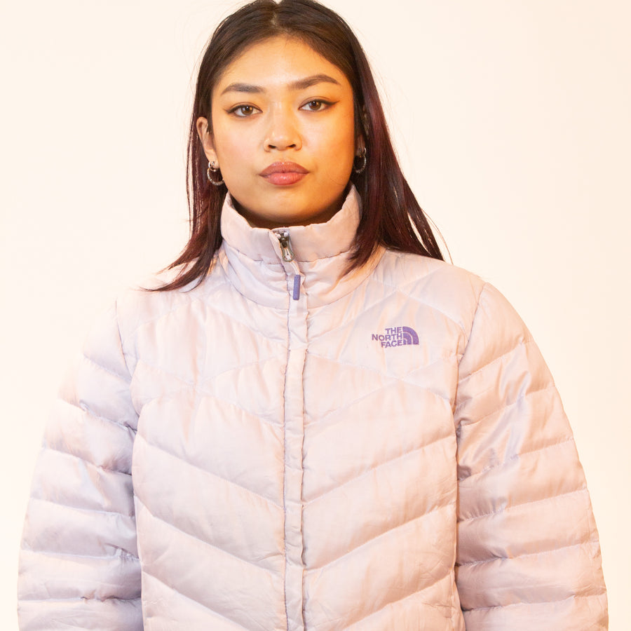 The North Face Women's 550 Down Puffer Jacket in Grey