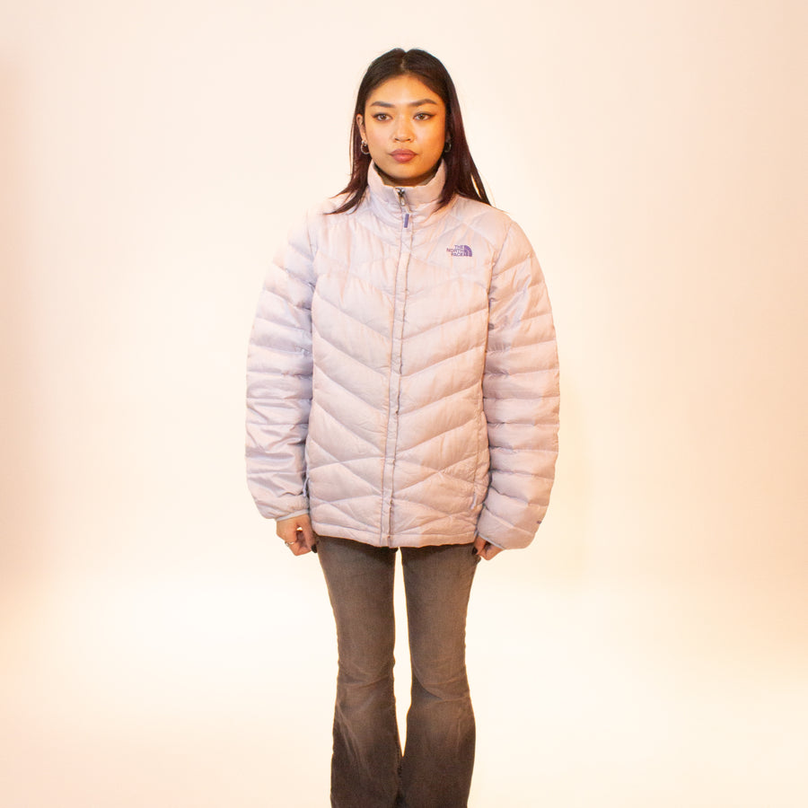 The North Face Women's 550 Down Puffer Jacket in Grey