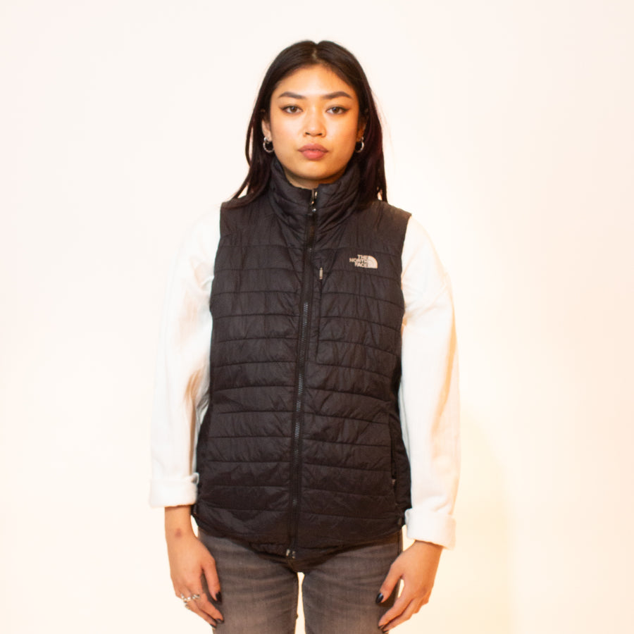 The North Face Women's Body Warmer Gilet Puffer Jacket in Black