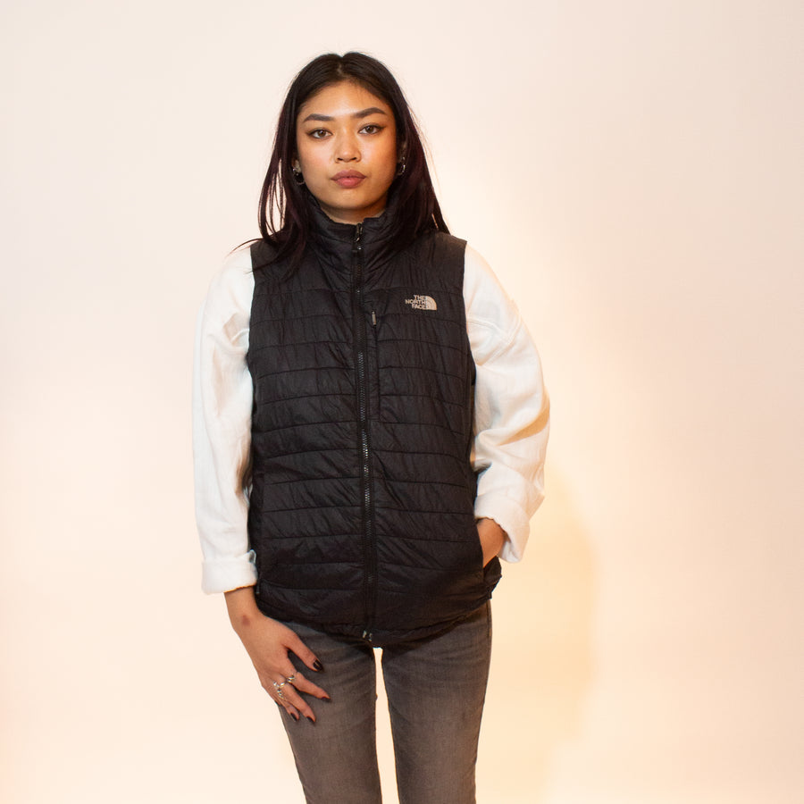 The North Face Women's Body Warmer Gilet Puffer Jacket in Black