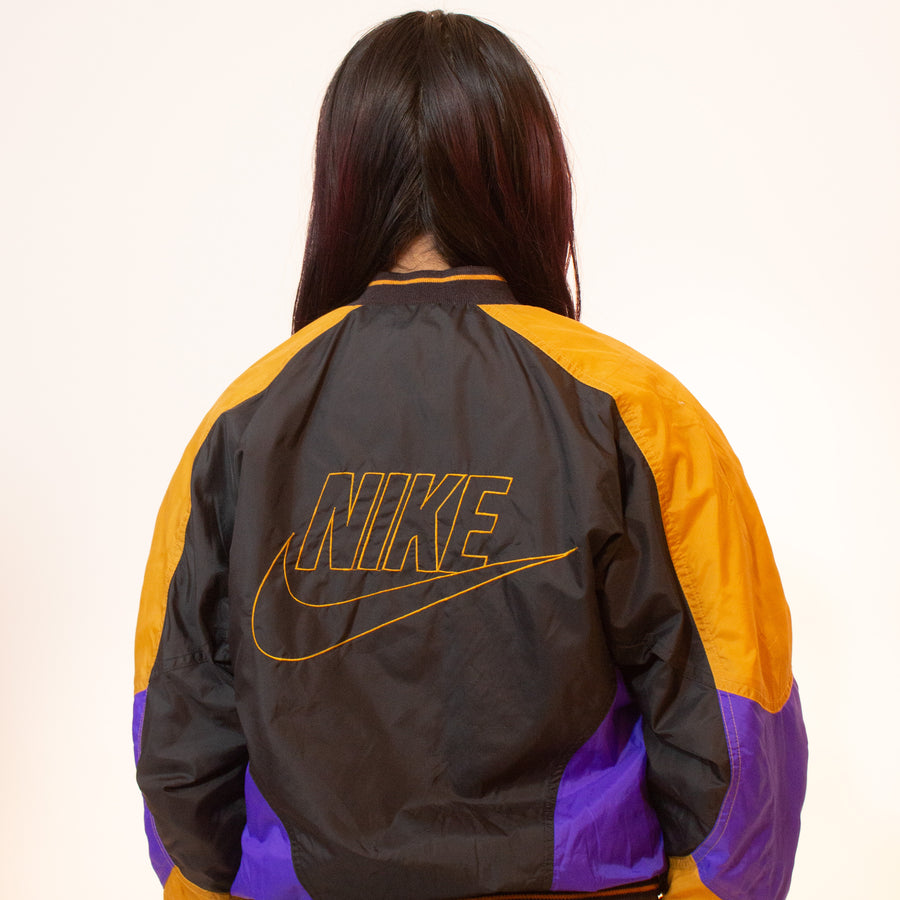 Nike Women's Colour Block Track Jacket in Black