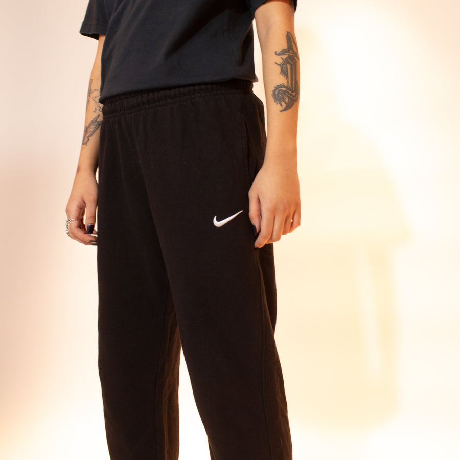 Nike Fit Dry Tracksuit Bottoms in Black
