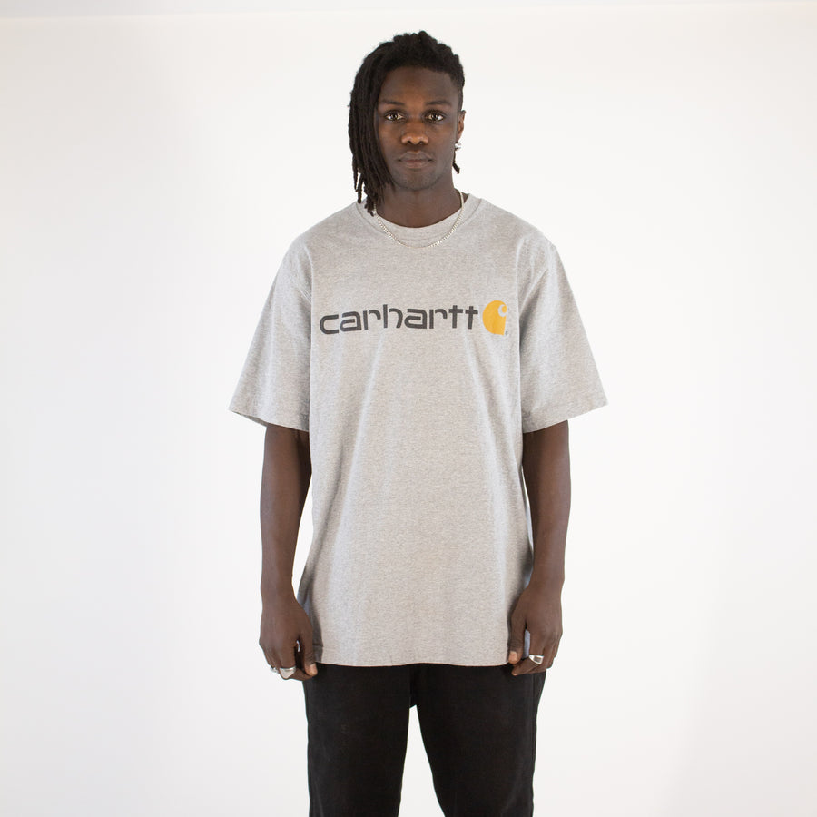 Carhartt 90s Spellout T-shirt in Grey