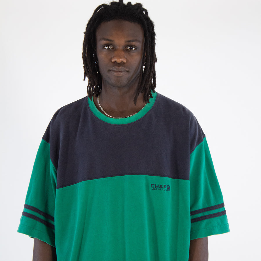 Chaps Ralph Lauren T-shirt in Green & Navy