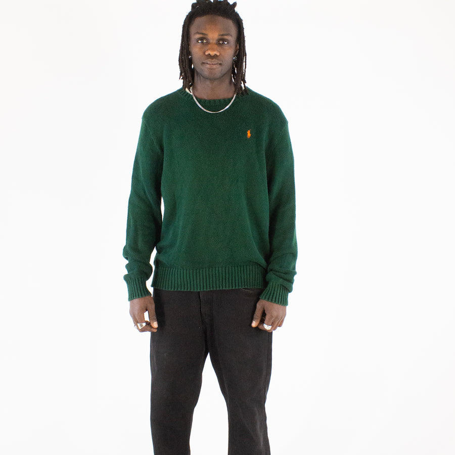 Polo Ralph Lauren Knitted Jumper in Forest Green
