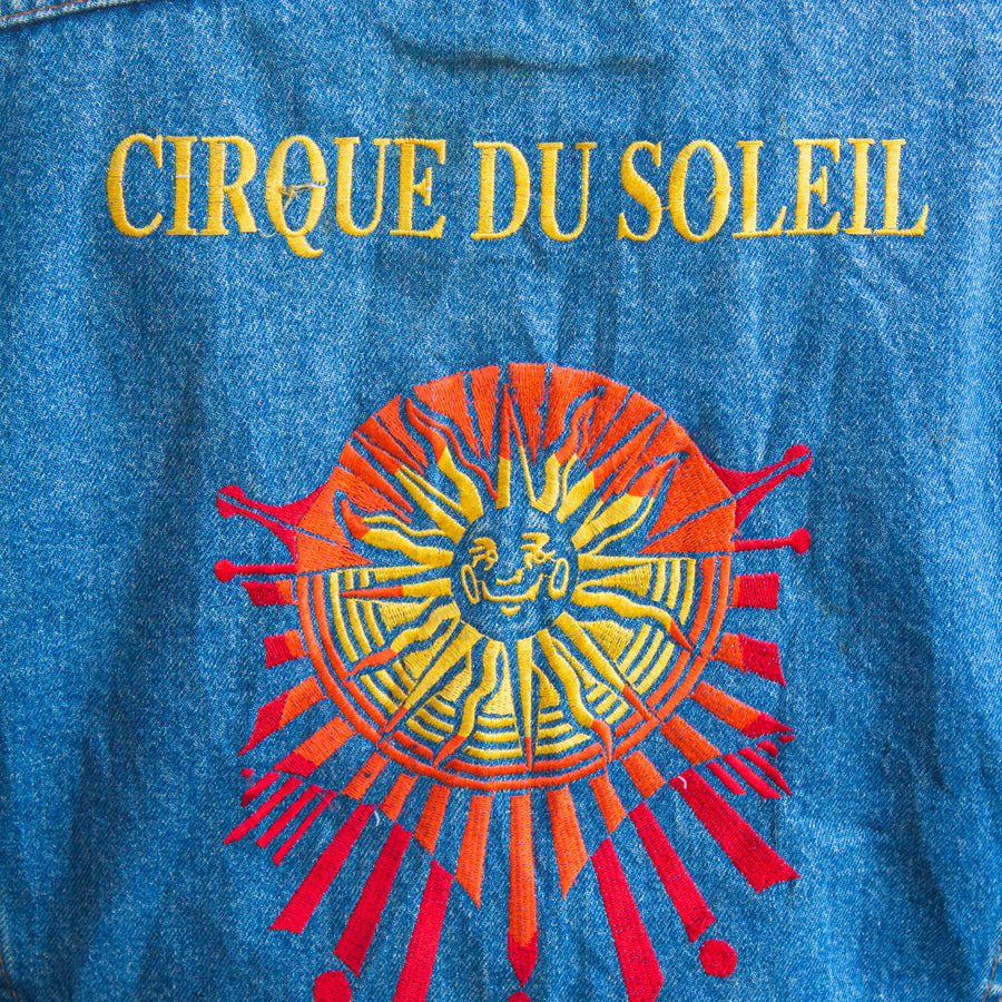 Cirque du Soleil 90s Denim Jacket in Blue