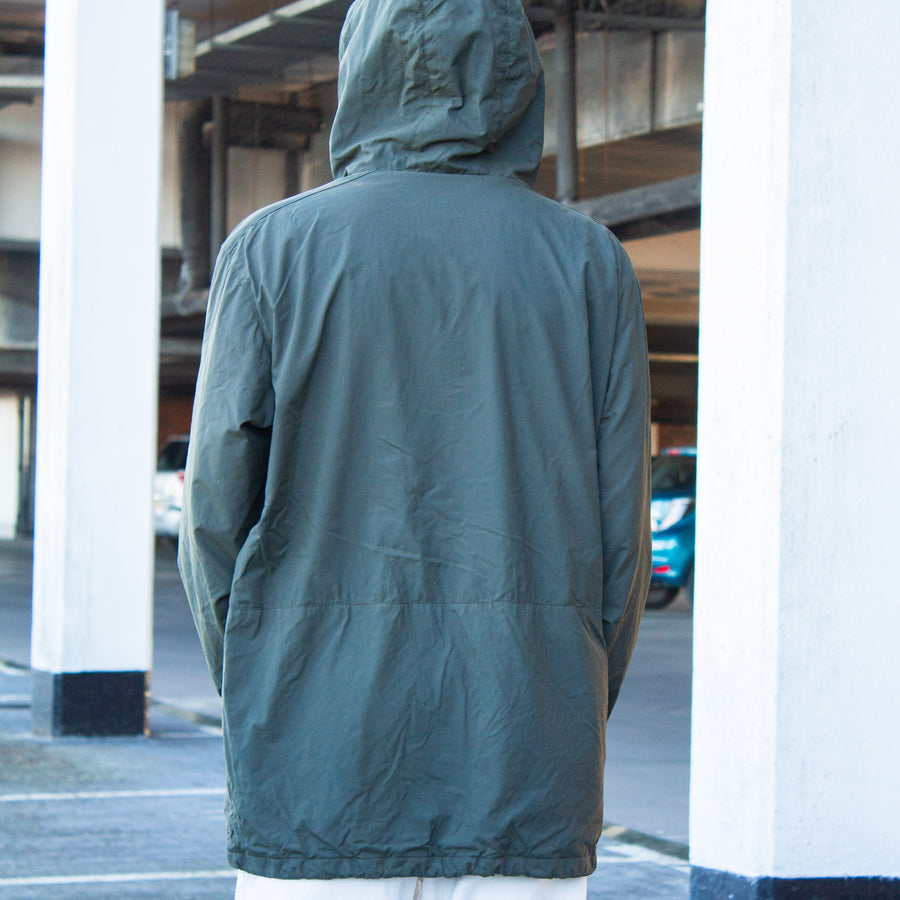 Carhartt 90s Parka Multipockets Hooded Jacket in Khaki Green