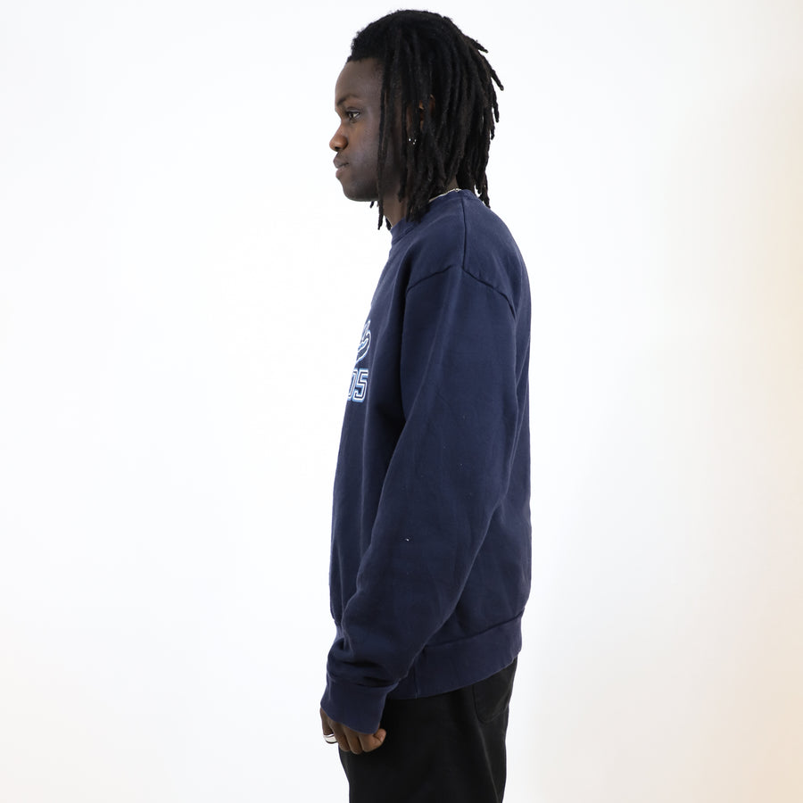 Fubu The Collection Spellout Sweatshirt in Navy